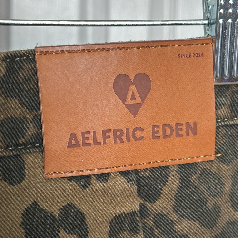 Aelfric Eden Leopard Print Denim - image 6